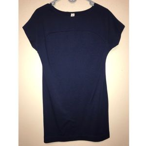 Navy Blue Shift Dress
